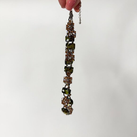 VINTAGE STYLE JEWEL CHOKER NECKLACE - Picture 3 of 6